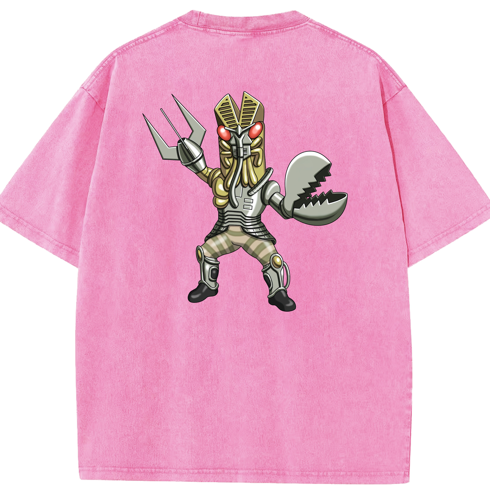 （画像用） ウルトラマン Ultraman 綿100% ヴィンテージ風 半袖Tシャツ（背面プリント）